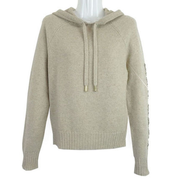 Max Mara マックスマーラ カシミヤ ビジュー ニット ベージュ XS S Max