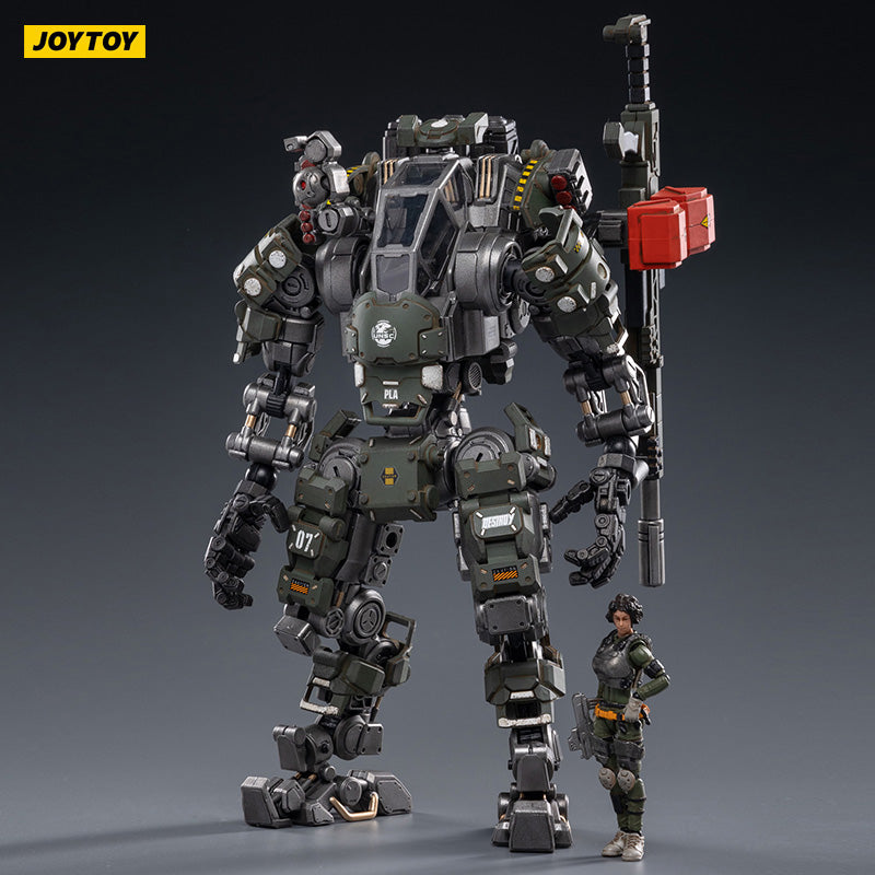 JOYTOY JT0050 1:25 Steel Bone H07 Firepower Mecha ( Olive )