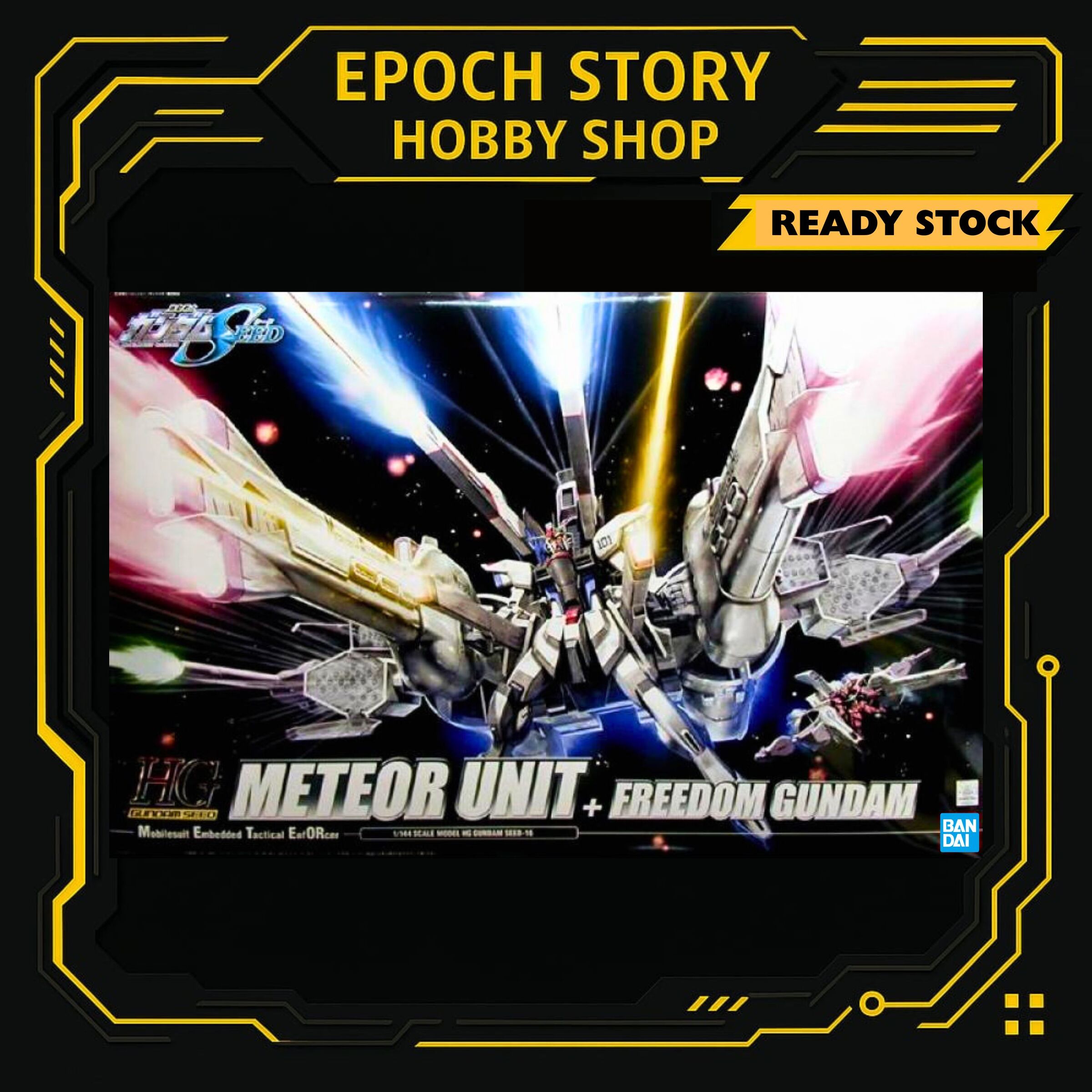 HG 1/144 Meteor Unit + Freedom Gundam – Epoch Story