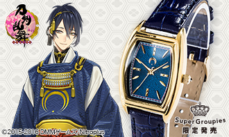 三日月宗近モデルリストウォッチ 腕時計 刀剣乱舞-ONLINE- 刀剣乱舞