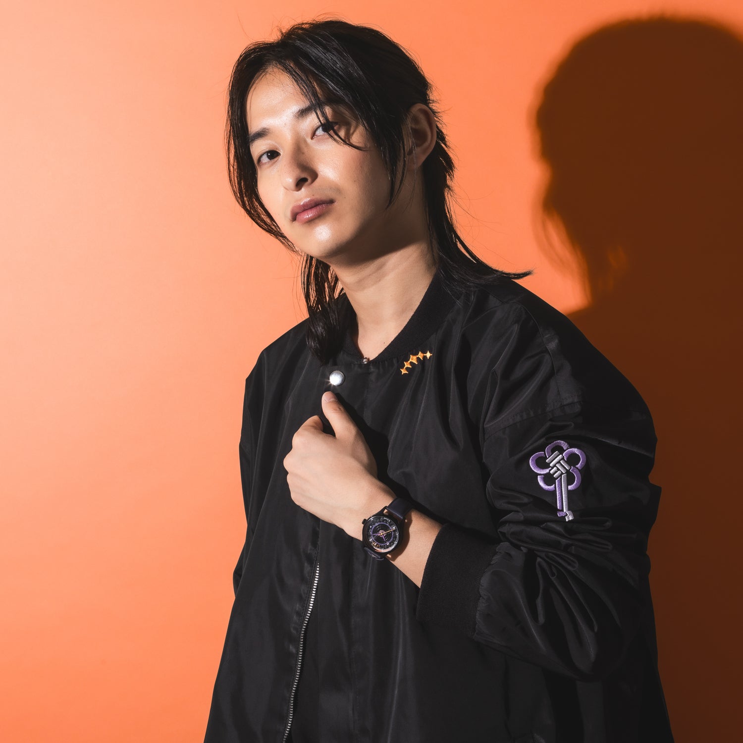 一伊那尓栖 モデル 腕時計 ホロライブEnglish -Myth- ホロライブ