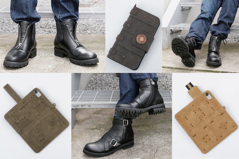 ガールズ&パンツァー 最終章』よりコラボブーツ、スマートフォンケース