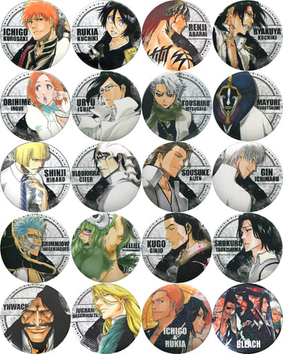 駿河屋 -<中古>全20種セット 「BLEACH-ブリーチ- コレクション缶バッジ