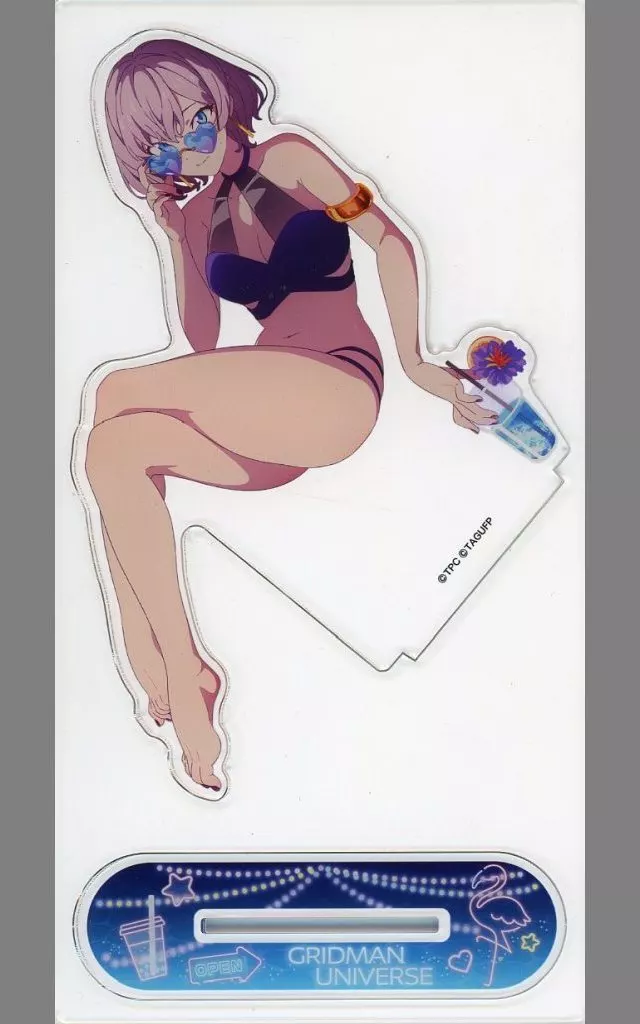 駿河屋 -<中古>ムジナ アクリルスタンド 「くじコレ グリッドマン