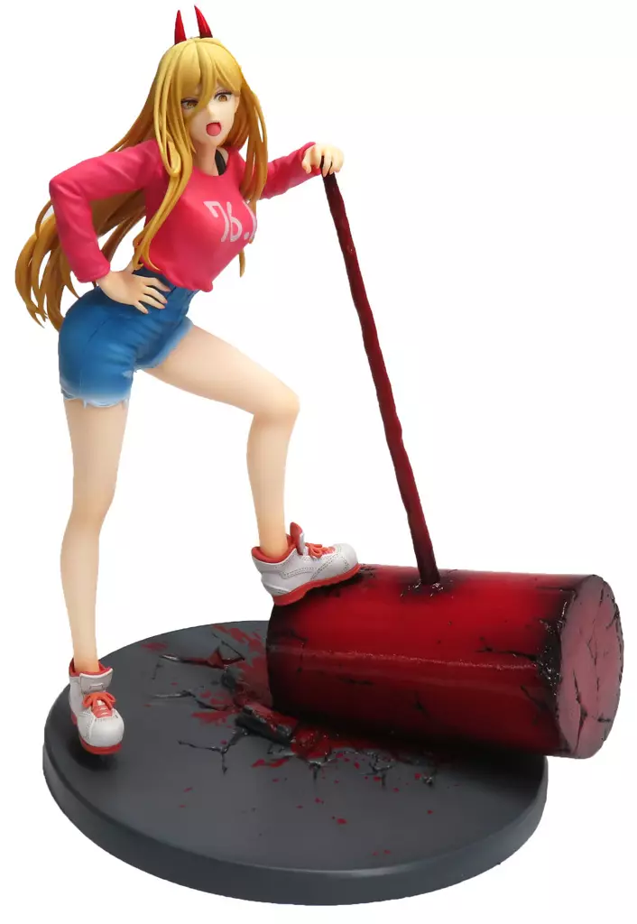 駿河屋 -<中古>パワー 「チェンソーマン」 あみあみ×AMAKUNI 1/7 塗装