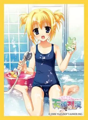 ゆずソフト プレイマットスリーブセット 千歳佐奈 開封済み 天神乱漫