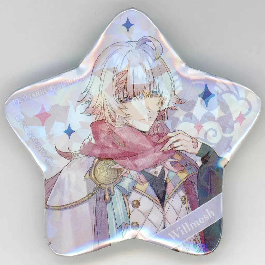 ウィルメッシュ 缶バッジ フラガリアメモリーズ ウィルメッシュ カプセル缶バッジコレクション