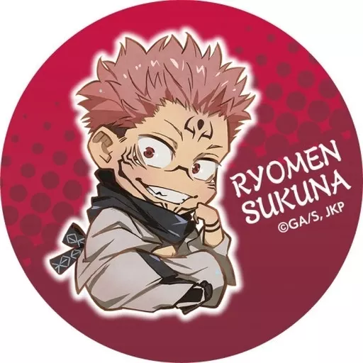 呪術廻戦　両面宿儺　ピンズ　ピンバッジ 2個 呪術廻戦 トレーディング 缶バッジ Ver.6 B 両面宿儺 - メルカリ