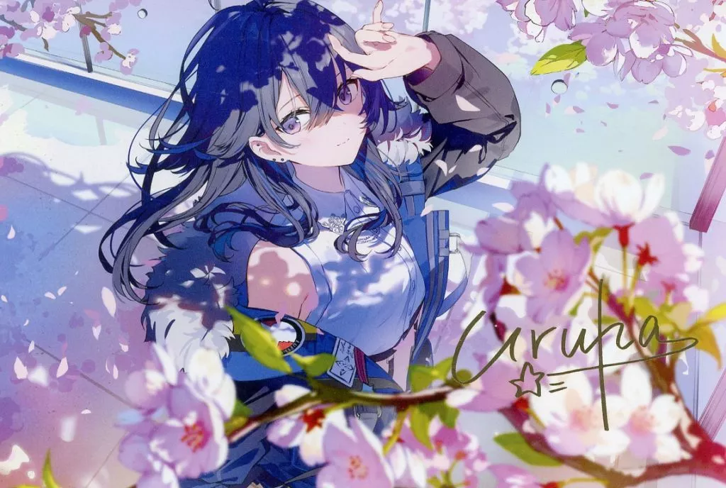 駿河屋 -<中古>一ノ瀬うるは 複製箔押しサイン入りポストカード