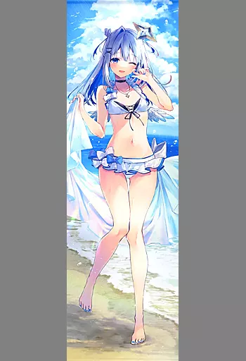 駿河屋 -<中古>【バーチャルYouTuber】等身大タペストリー 天音かなた