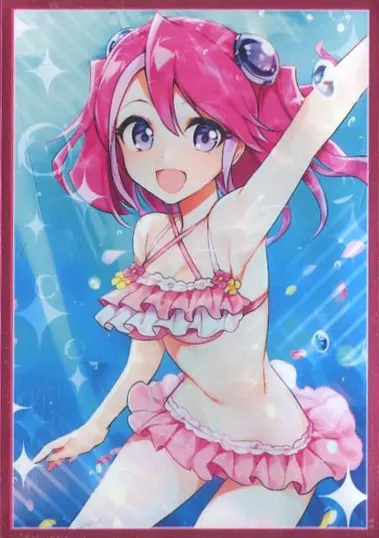 駿河屋 -<中古>【遊戯王】水着柚子スリーブセット 柚子＆セレナ＆リン