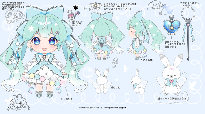 イラスト「秘密の扉を守る魔法少女」