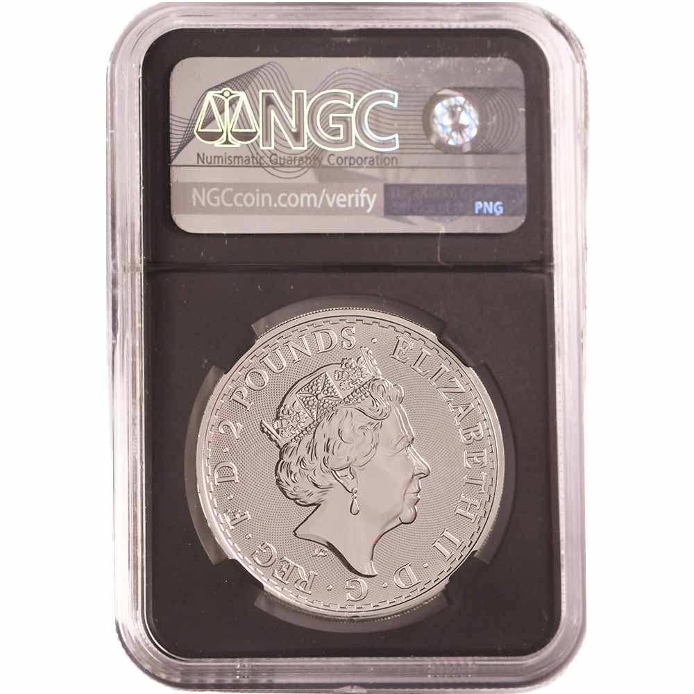 2018 Oriental Border Britannia 1 oz Silver NGC MS70 - Provident