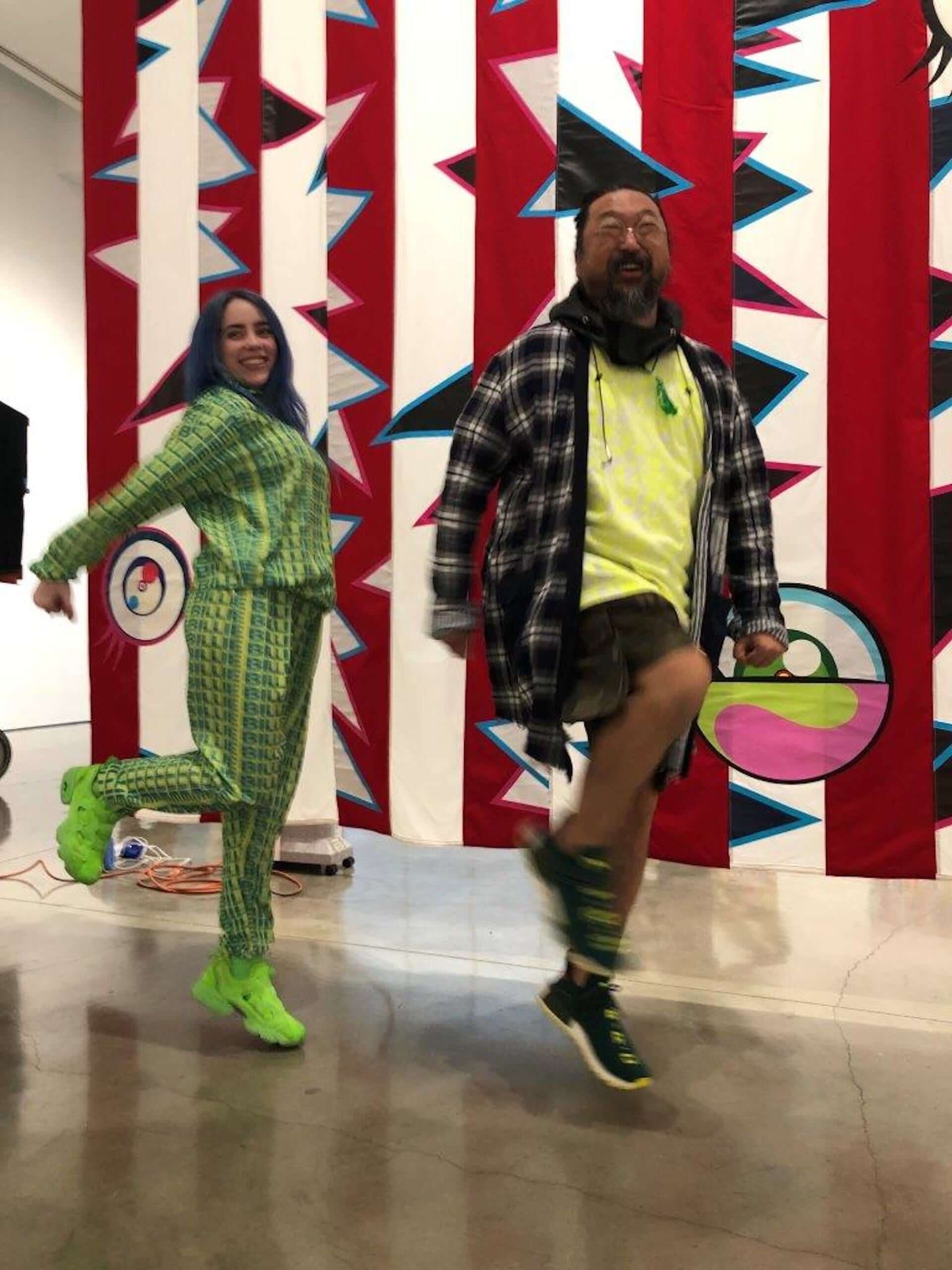 ビリー・アイリッシュ×村上隆のコラボイベントが開催！MV「you should