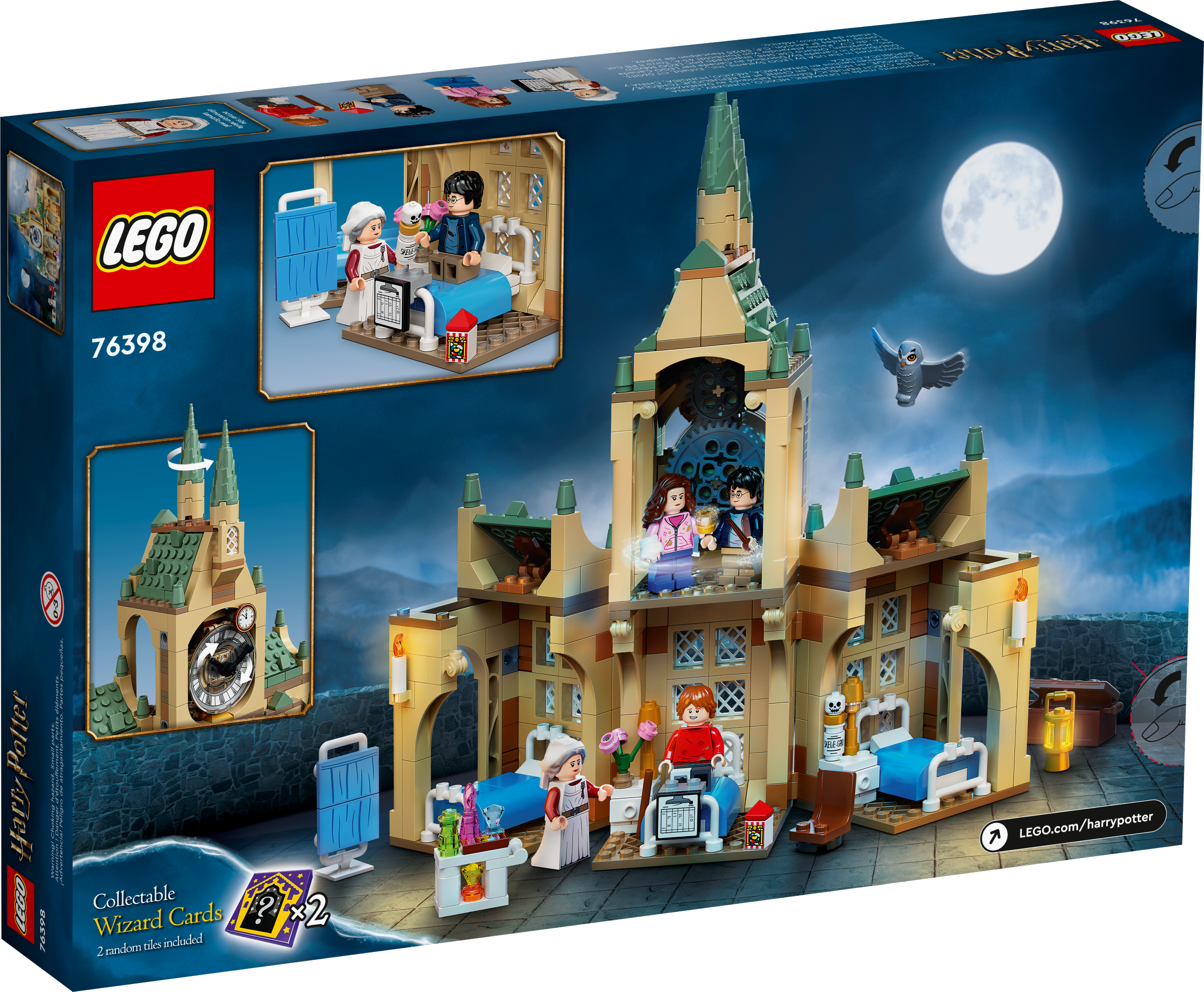 Review: 76398-1 - Hogwarts Hospital Wing | Rebrickable - Build