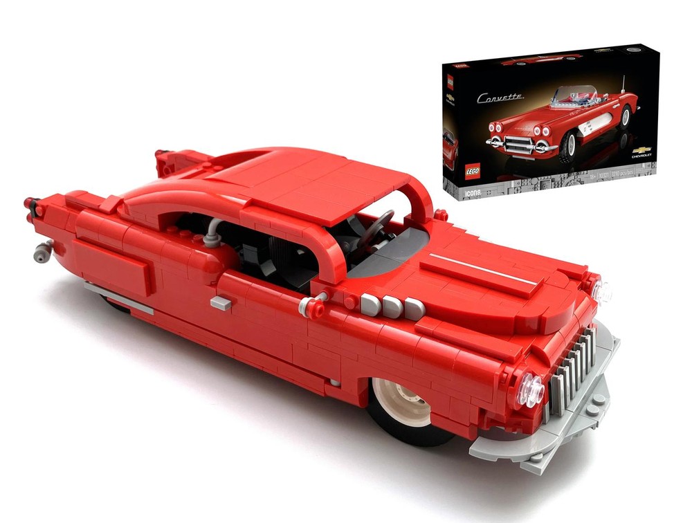 LEGO SET 10321 - Alternate build | Corvette – How to build it