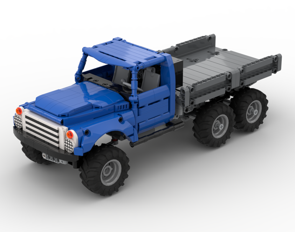 LEGO MOC Zil 130 Trial Truck by gyenesvi | Rebrickable - Build