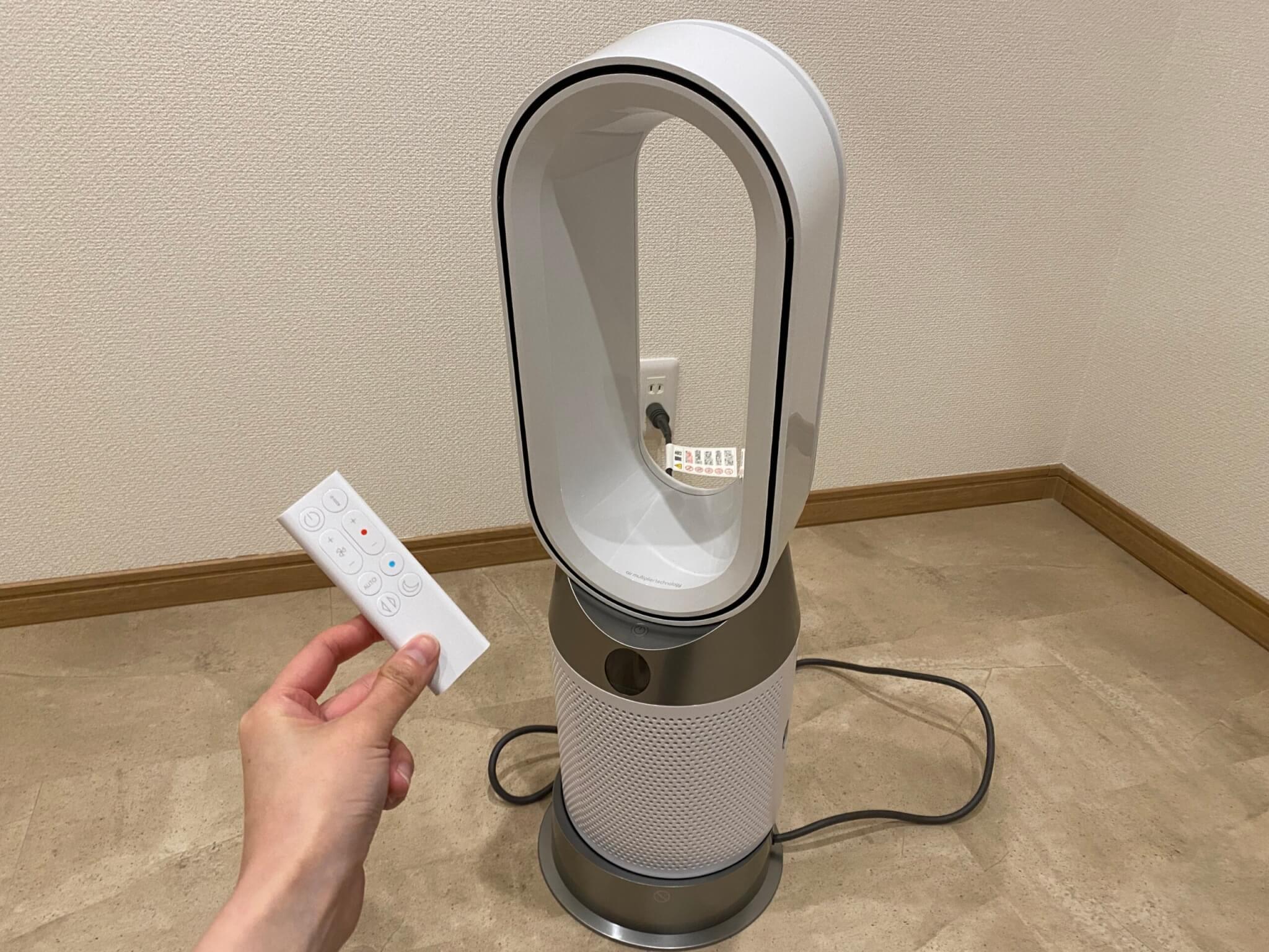 Dyson Purifier Hot + Cool Gen1をレビュー！空気清浄機能付きタワー