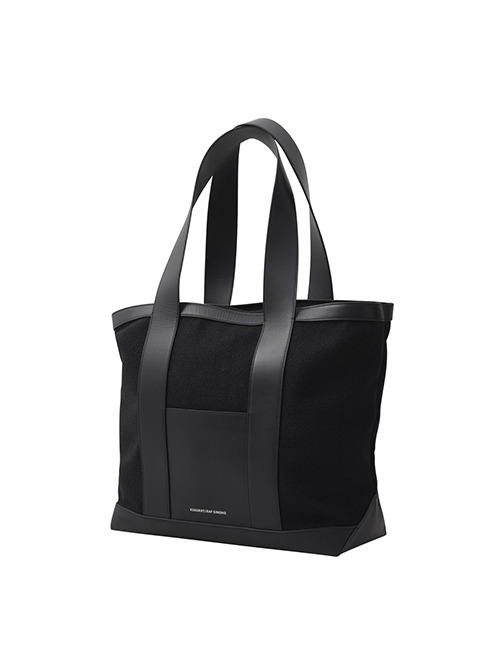 TAKA】KVADRAT/RAF SIMONS トートバッグ 黒 クヴァドラ / ラフ