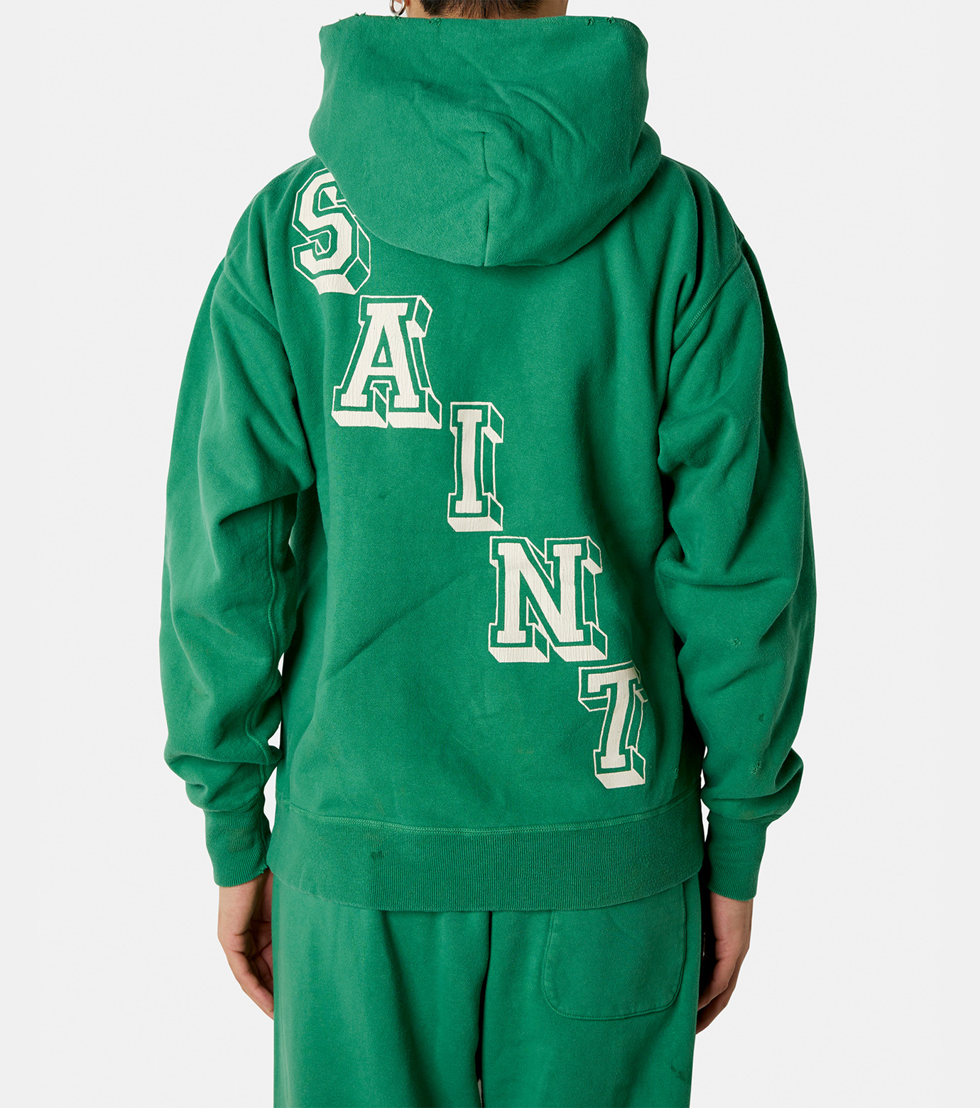 セント マイケル - ©️SAINT Mxxxxxx | ANGEL HOODIE-Green-Sの通販