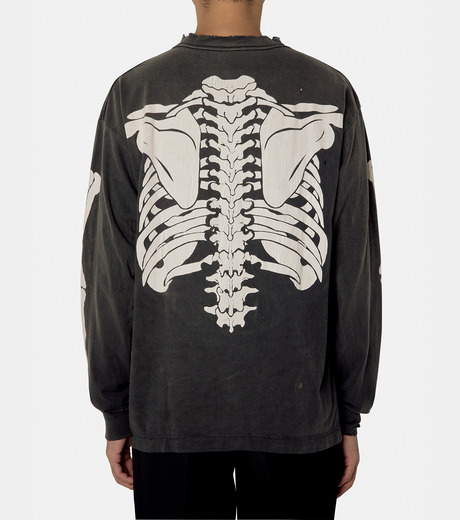 セント マイケル - ©️SAINT Mxxxxxx | BONE VL LS TEE-Black-Sの通販