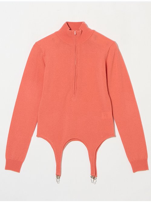 チカ キサダ - Chika Kisada | Corset Detail Zipup | RESTIR リステア