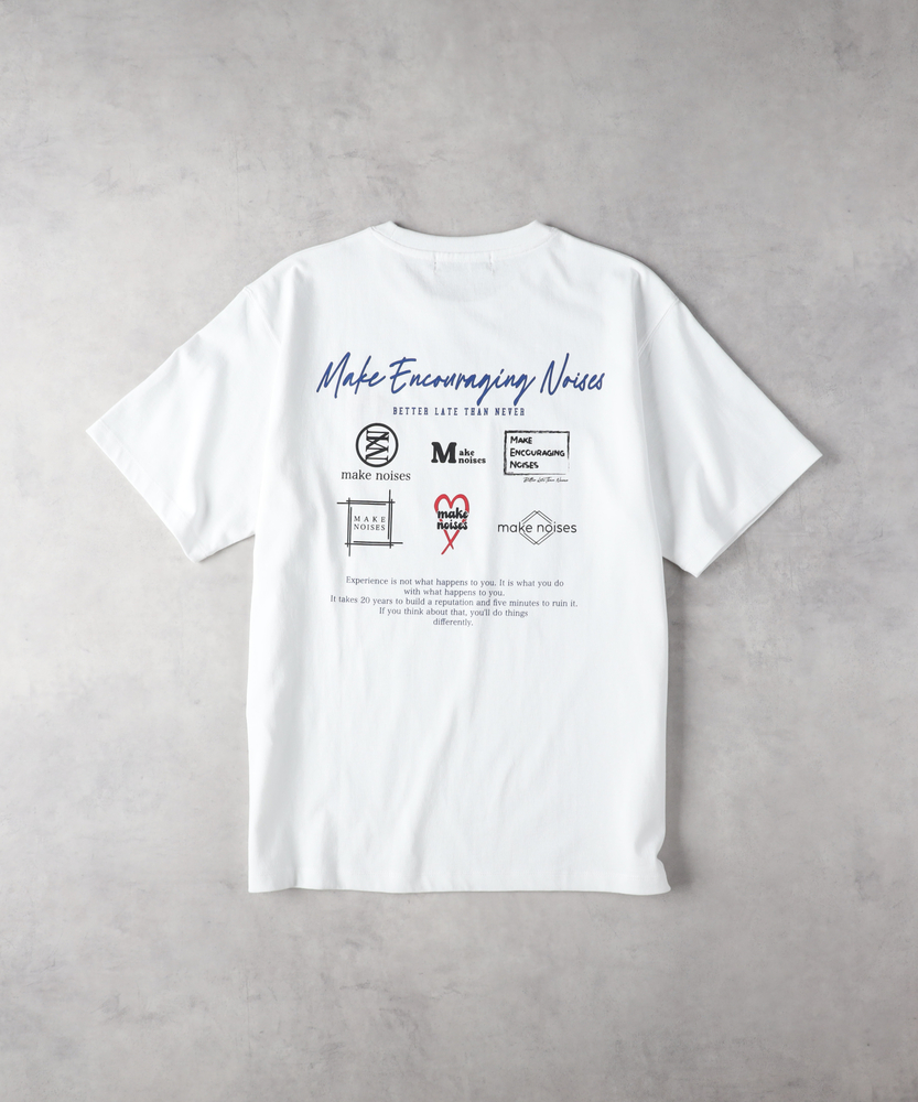 ハートモチーフプリントTシャツ(M ホワイト): トップス｜Right-on公式