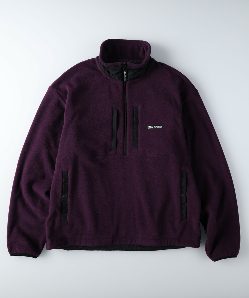 ハーフジップフリース(M ベージュ): トップス｜Right-on公式オンライン