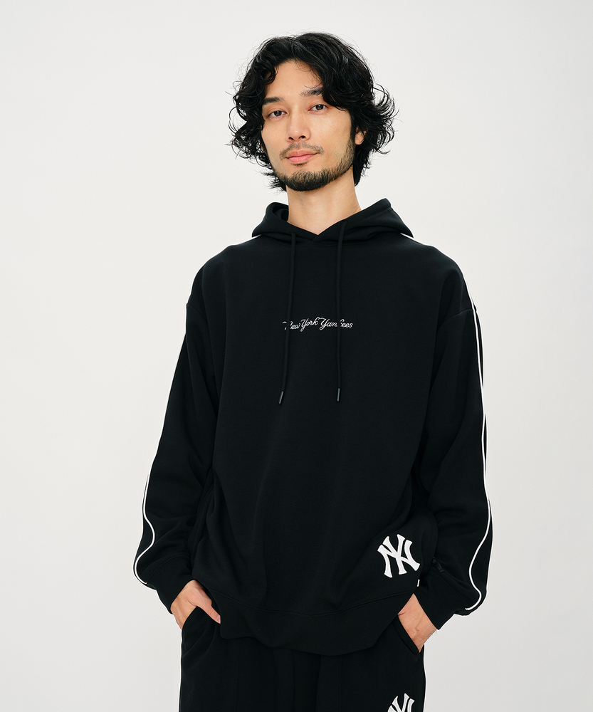 刺繍ロゴスウェットパーカー(セットアップ対応)(M ブラウン): トップス