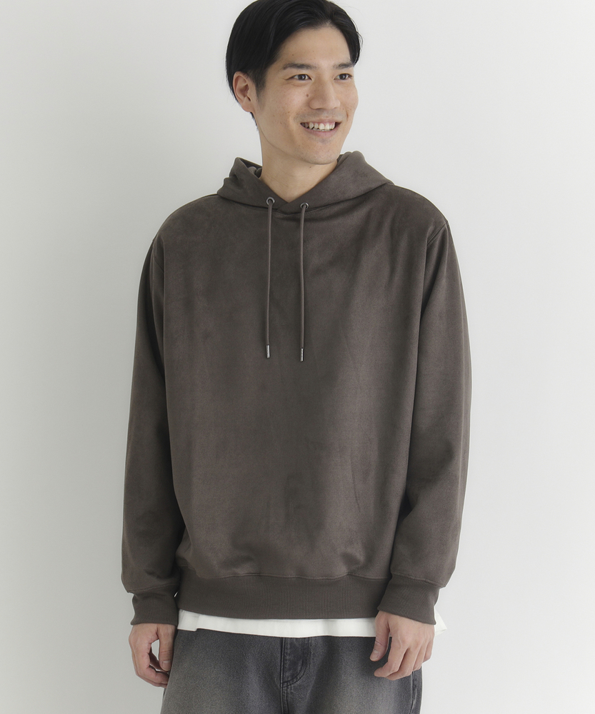 フェイクスウェードパーカー(M グリーン): トップス｜Right-on公式