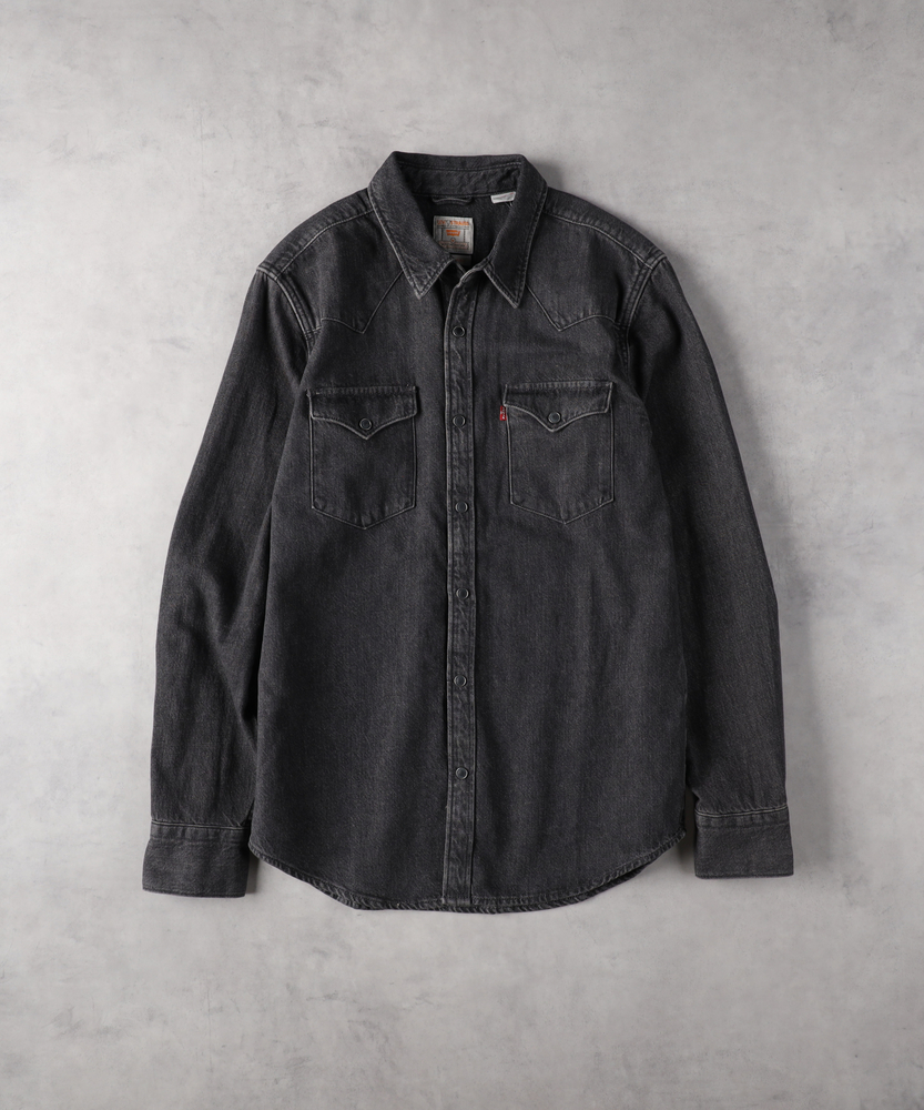 JACKSON WORKER」デニムシャツ(L ブラック): トップス｜Right-on公式