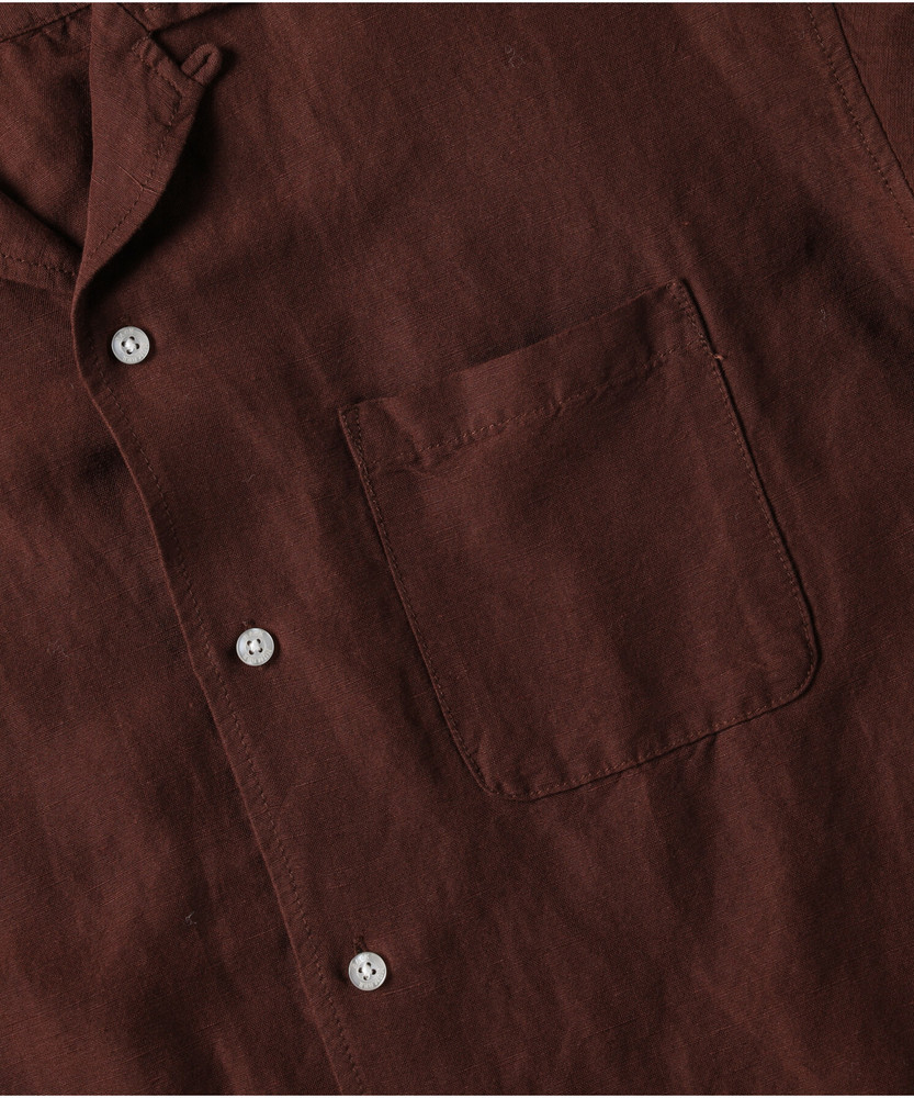 オープンカラー7分袖シャツ メンズ(S オフシロ): トップス｜Right-on