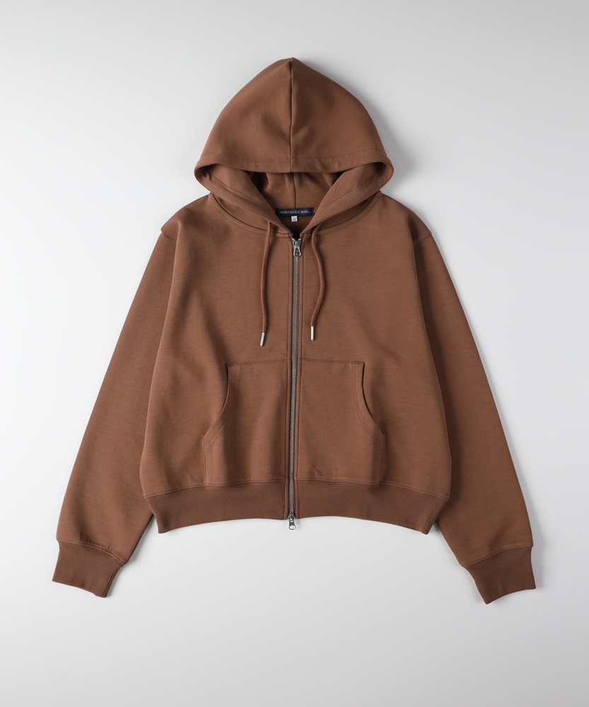 ダブルジップパーカー(S ブラック): トップス｜Right-on公式オンライン