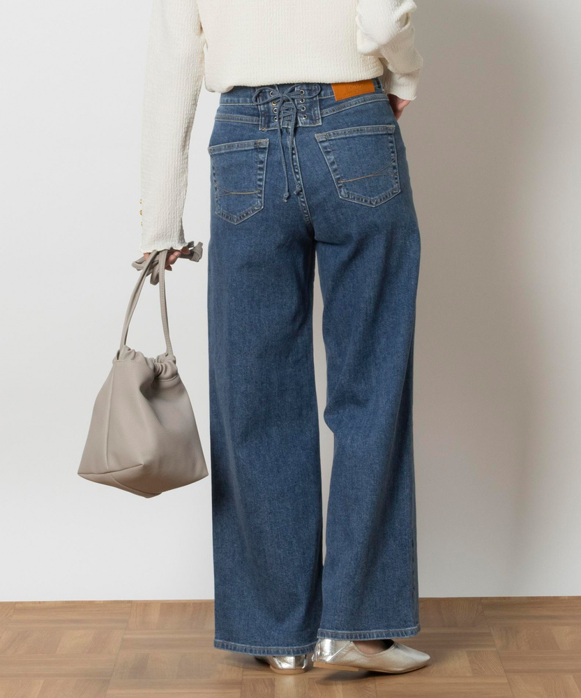 LISA」レースアップワイド/セットアップ対応【自宅で試着、返品送料