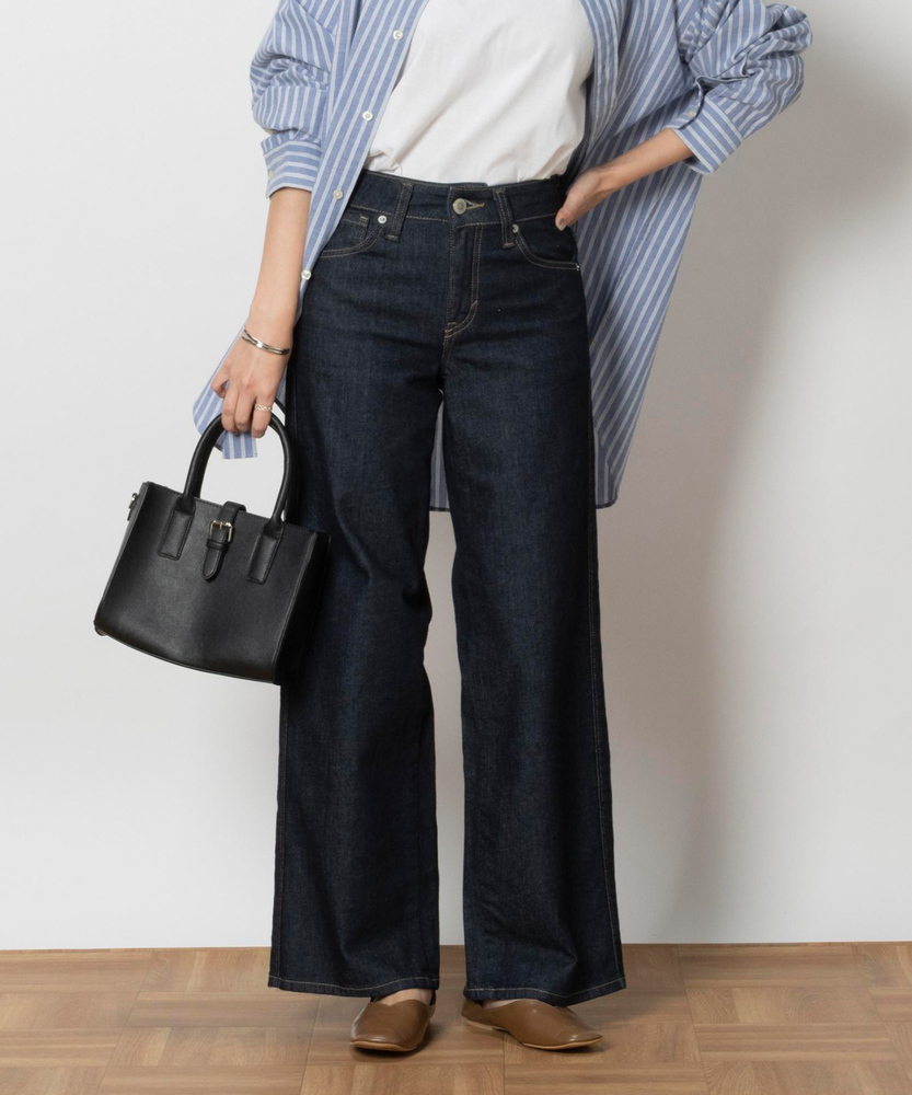 LISA」セミワイド【自宅で試着、返品送料無料】(25 ワンウォッシュ