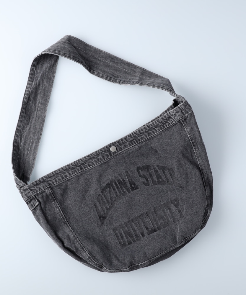 WEB限定】ニュースペーパーバッグ(ONE SIZE ブラック): ファッション