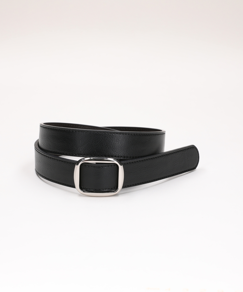 ピンレスリバーシブルベルト(ONE SIZE ブラウン): ファッション雑貨