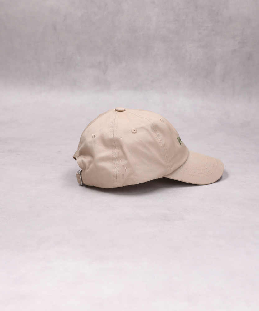 ロゴ刺繍キャップ(ONE SIZE ベージュ): ファッション雑貨｜Right-on