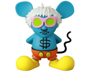 VCD Andy Mouse (Blue) by Keith Haring x Medicom Toy - Mintyfresh