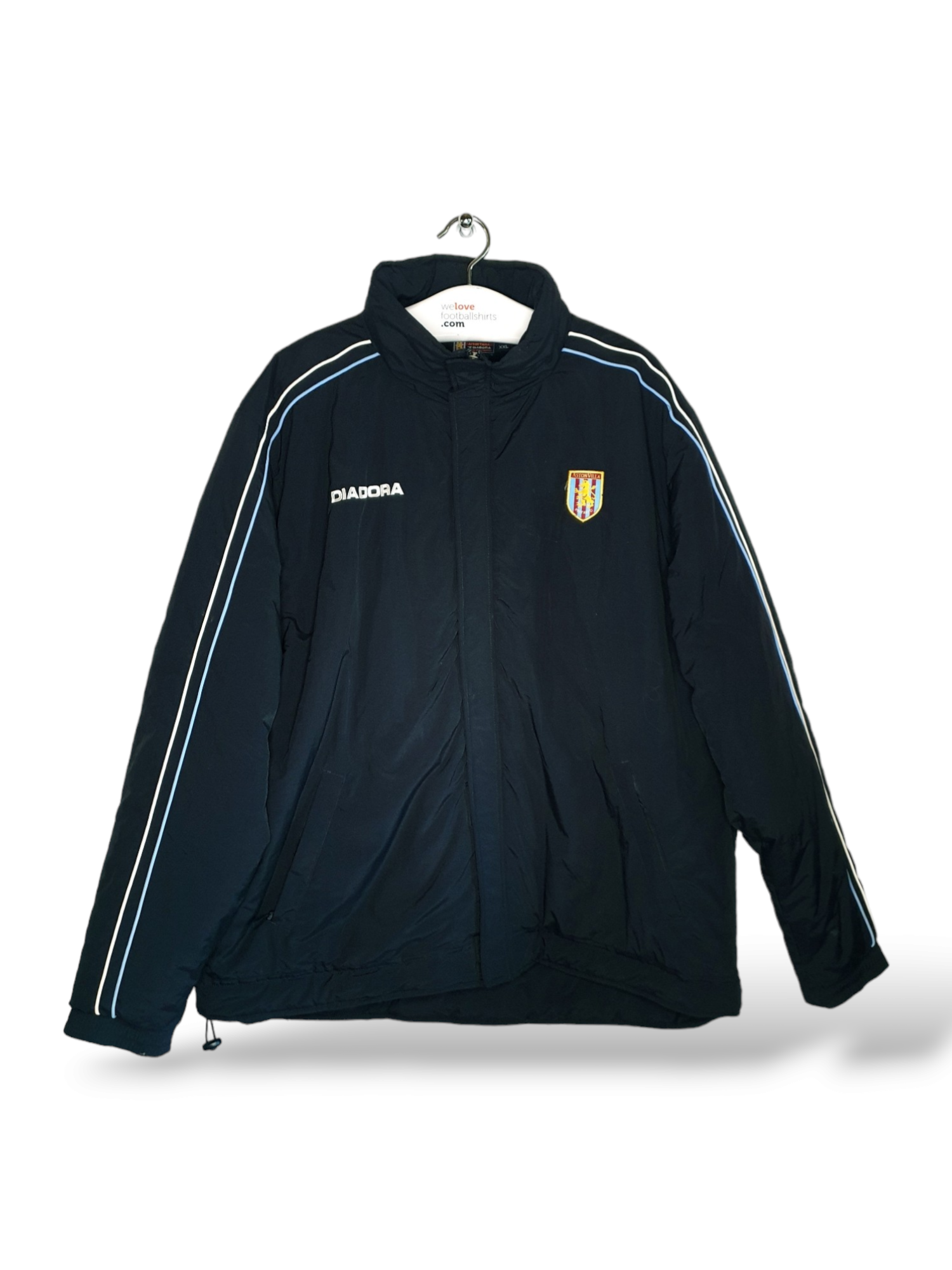 Diadora football coach jacket Aston Villa 00s