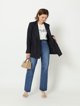 EVERYDAY I LIKE. フレアデニムを使った人気ファッション