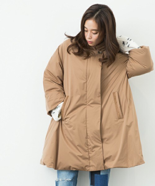 YOSOOU（ヨソオウ）の「【粧う/YOSOOU/ヨソオウ】Cloak Coat（ダウン