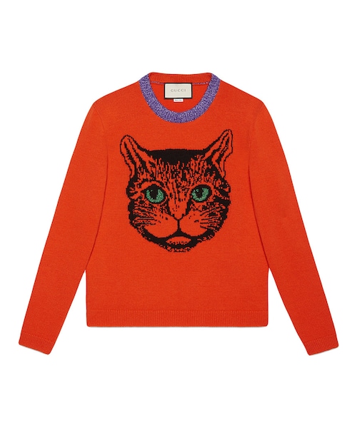 GUCCI（グッチ）の「Gucci - ミスティックキャット セーター - women