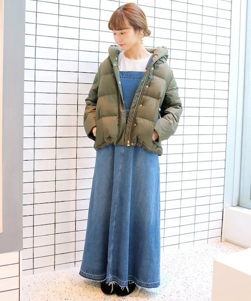 SLOBE IENA（スローブイエナ）の「ショールフード ショートダウン