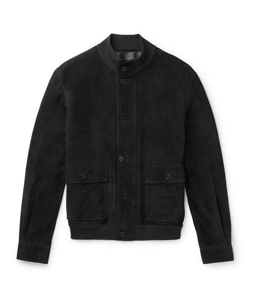 THE ROW（ザロウ）の「The Row James Suede Bomber Jacket（ライダース