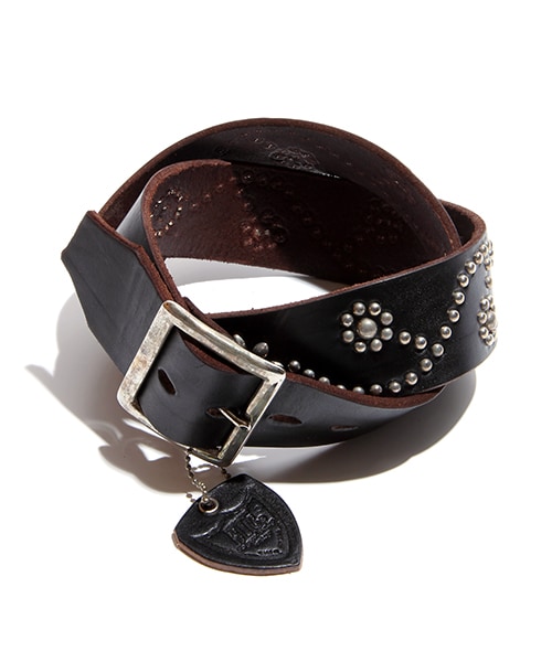 HTC（エイチティーシー）の「【15SS新作】 スタッズフラワー ベルト