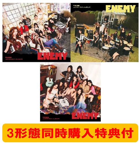 3形態同時購入特典付】ENEMY ＜初回限定盤A+初回限定盤B+通常盤