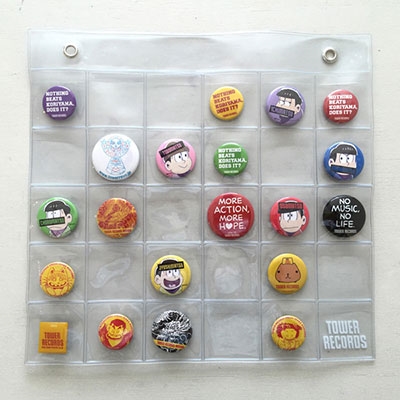 dショッピング |「タワレコ 缶バッジウォールポケットM」 Accessories