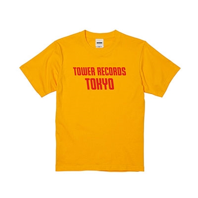 TOWER RECORDS TOKYO T-shirt イエロー XXLサイズ