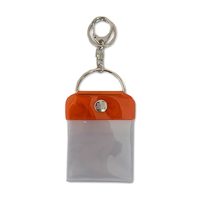 タワレコ 缶バッジキーホルダー57mm用 Orange